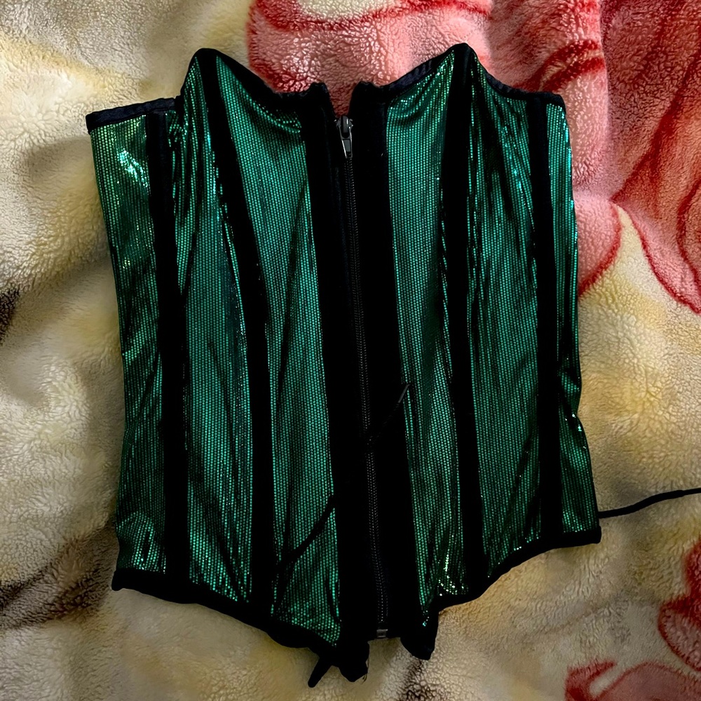 Green Shapewear Corset